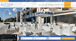 Desktop Screenshot of hotelsoleblu.it